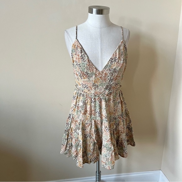 Storia floral Bow Tie Back Mini dress 17792 - Picture 3 of 10